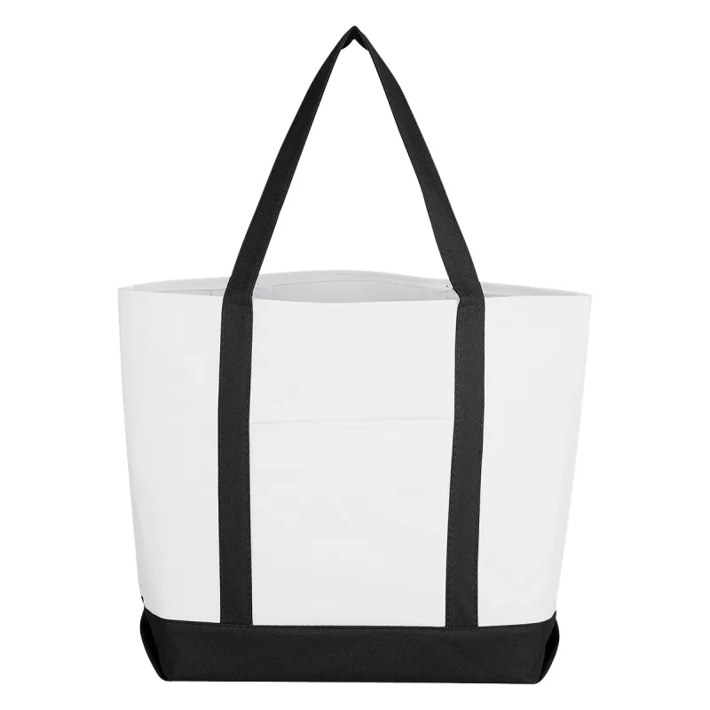 Logo Pocket Shopper Tote Bag — view 5
