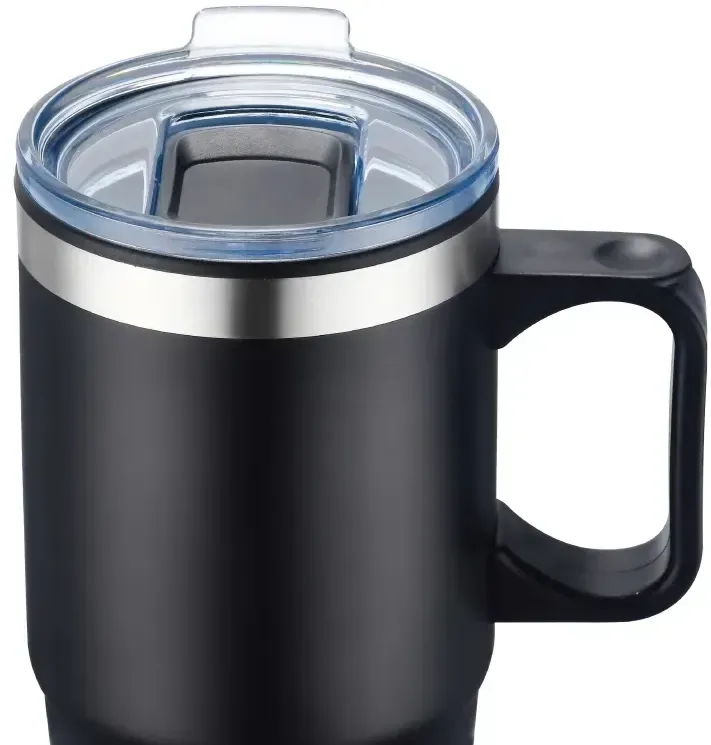 Personalized Polar Travel Mug - 24 oz. with Handle — view 6