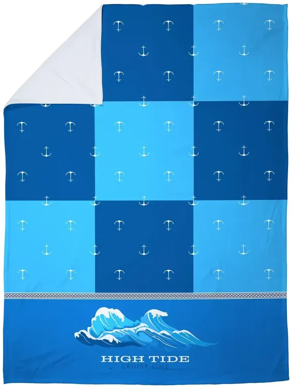 Light-Weight Brushed Fleece Blanket 60" x 80" 300GSM — view 2