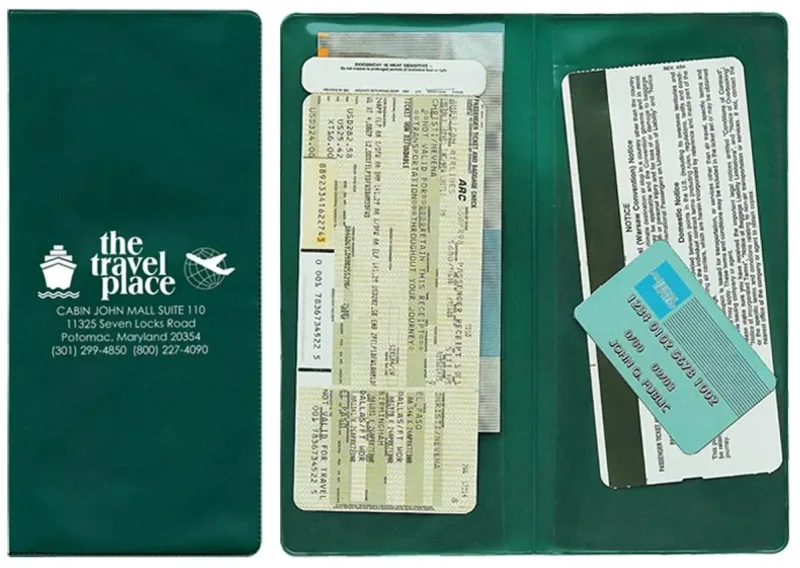 Policy & Document Holder with 2 Clear Full Pockets — view 2