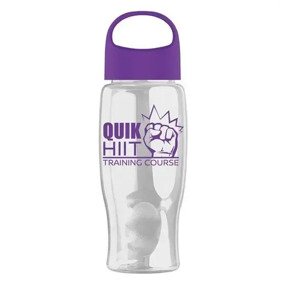 Poly+ Bottle with Oval Crest Lid (27 oz.) — view 27