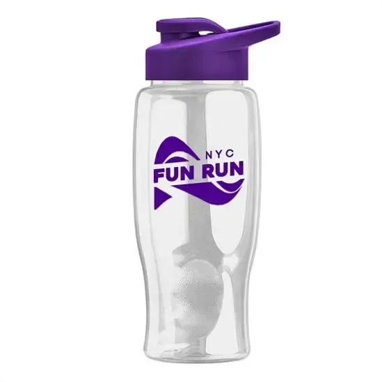 Poly+ Bottle with Drink-Thru Lid - 27 oz. — view 17