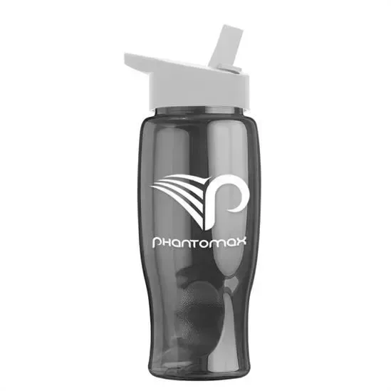 Poly+ Bottle with Flip-Straw Lid (27 oz.) — view 13