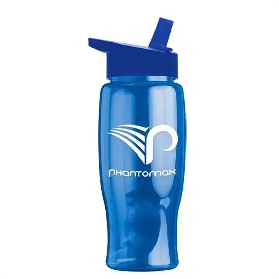 Poly+ Bottle with Flip-Straw Lid (27 oz.) — view 19