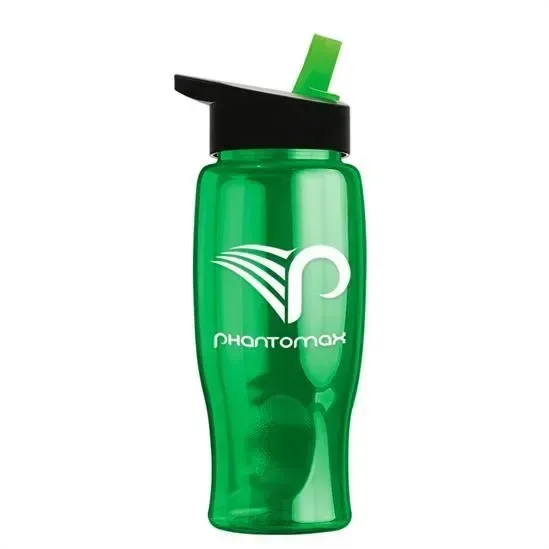 Poly+ Bottle with Flip-Straw Lid (27 oz.) — view 22