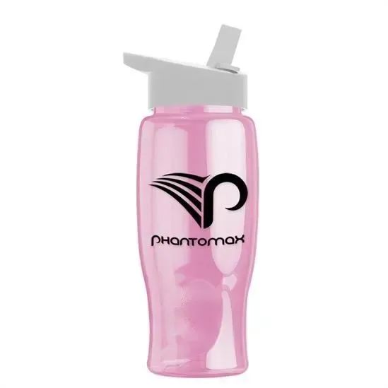 Poly+ Bottle with Flip-Straw Lid (27 oz.) — view 25