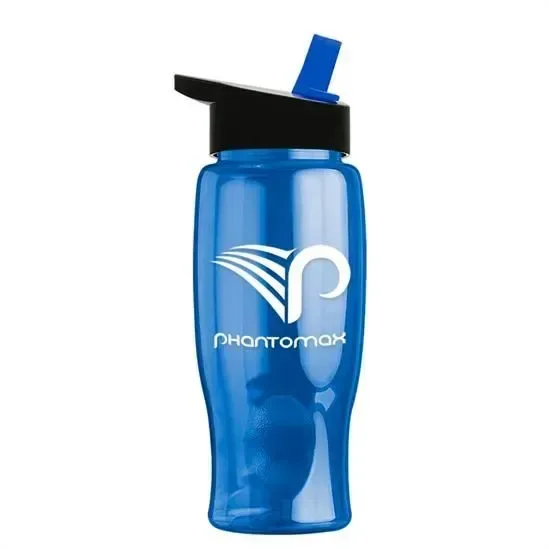 Poly+ Bottle with Flip-Straw Lid (27 oz.) — view 28