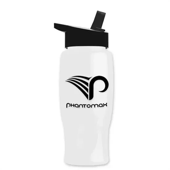 Poly+ Bottle with Flip-Straw Lid (27 oz.) — view 29