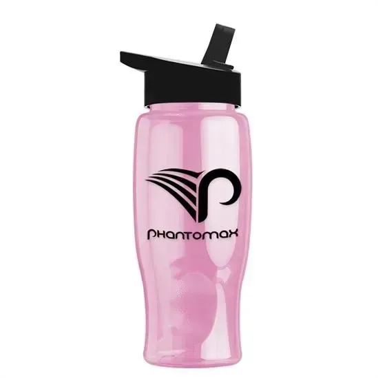 Poly+ Bottle with Flip-Straw Lid (27 oz.) — view 30