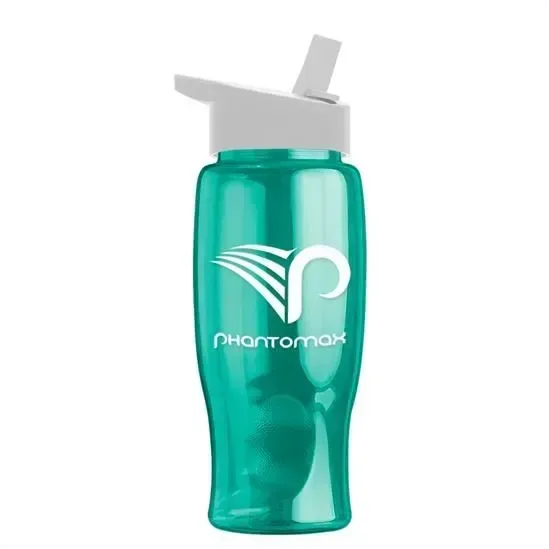 Poly+ Bottle with Flip-Straw Lid (27 oz.) — view 31