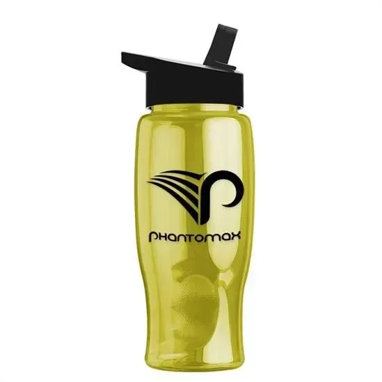 Poly+ Bottle with Flip-Straw Lid (27 oz.) — view 34