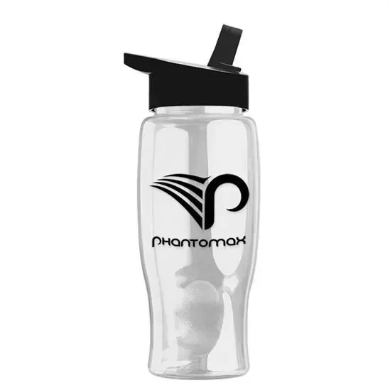 Poly+ Bottle with Flip-Straw Lid (27 oz.) — view 7