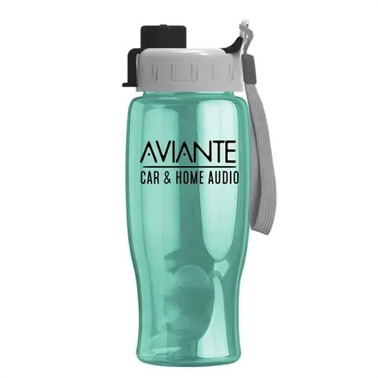 Custom Poly-Pure Personalized Water Bottle - 27oz