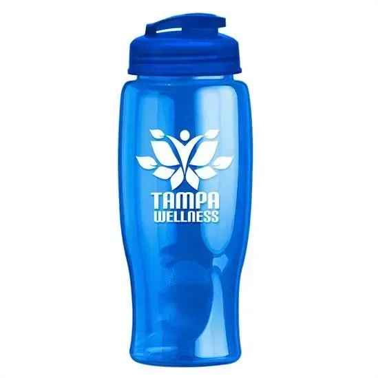 Poly+ Bottle with Flip-Top Lid (27 oz.) — view 2