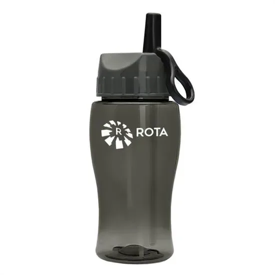 Poly+ Jr. Bottle with Ring-Straw Lid (18 oz.) — view 10