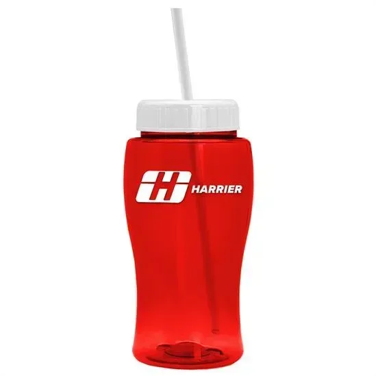  Poly+ Jr. Bottle with Straw Lid (18 oz.) — view 13
