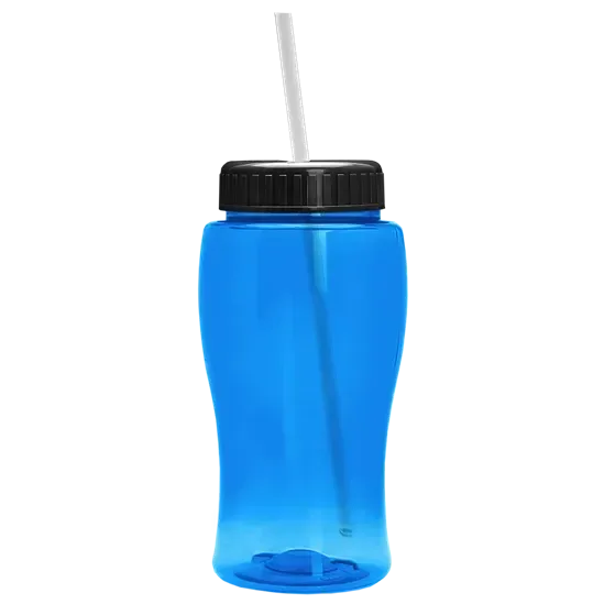  Poly+ Jr. Bottle with Straw Lid (18 oz.) — view 9