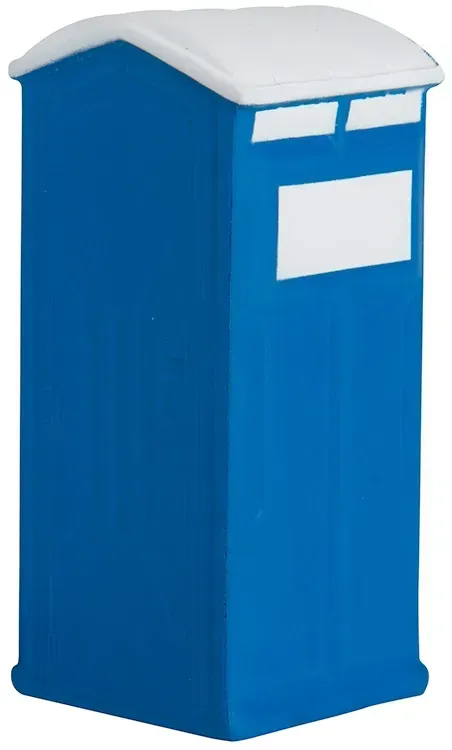 Custom Imprinted Porta-Potty Stress Reliever