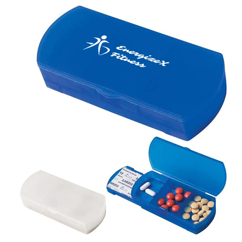 Portable Pill Holder and Bandage Dispenser