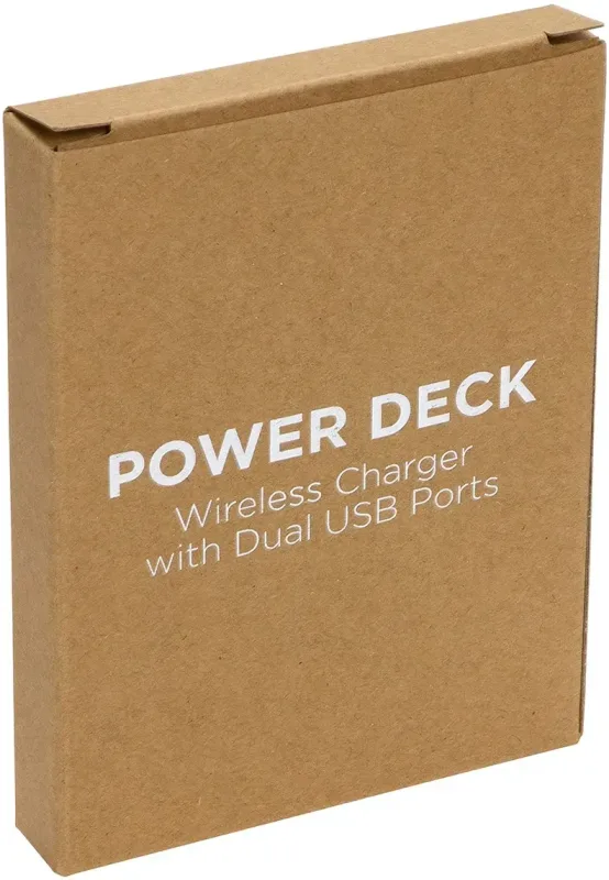 Power Charge Hub - Wireless Charger with Dual USB Ports — view 3