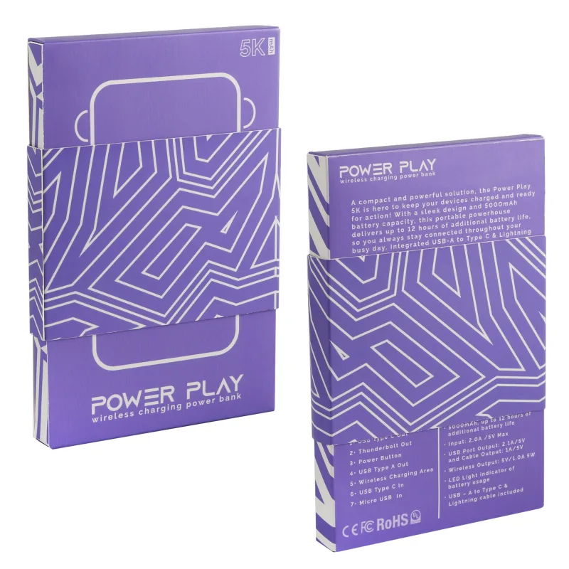 Power Play 5K Wireless Charging Power Bank — view 10