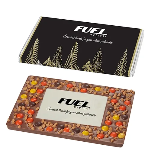 Premium Belgian Chocolate Bar (One Pound) — view 24