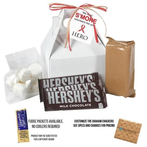 Premium S'mores Kit in a Festive Gable Box — view 12