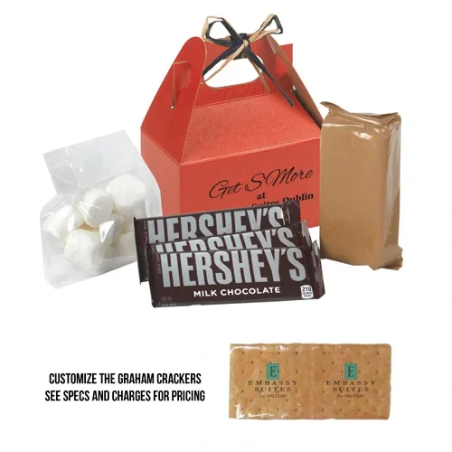 Premium S'mores Kit in a Festive Gable Box — view 7