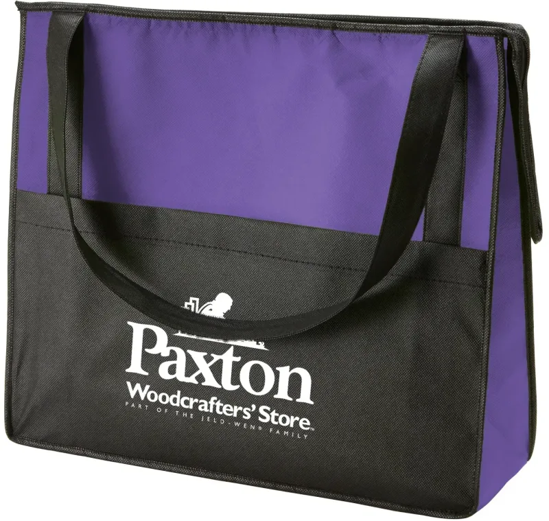 Branded Custom Zipper Tote Bag — view 5