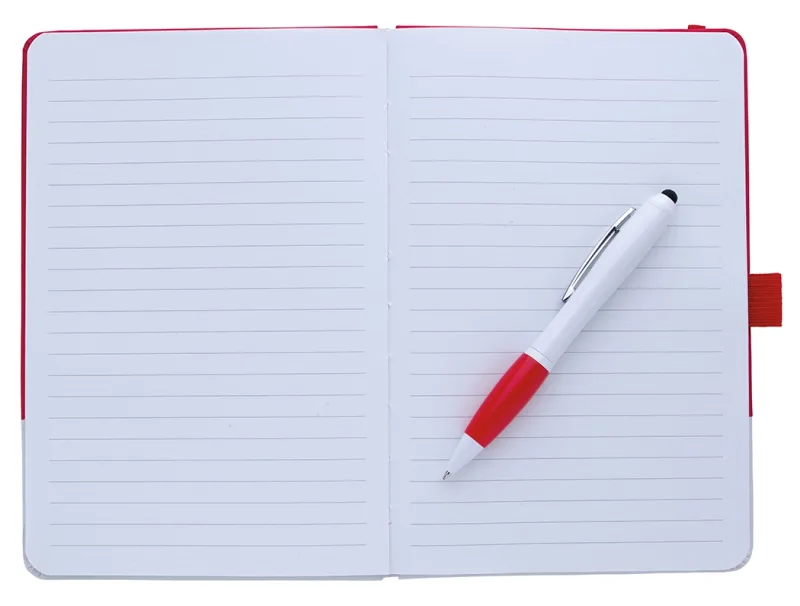 Custom PrevaGuard™ Notebook with Ion Stylus Pen — view 1