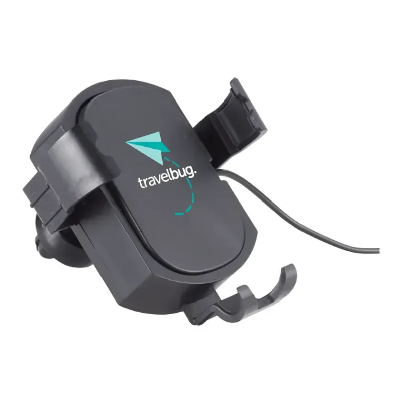 Custom Wireless Phone Mount with Detachable Charging Pad — view 10