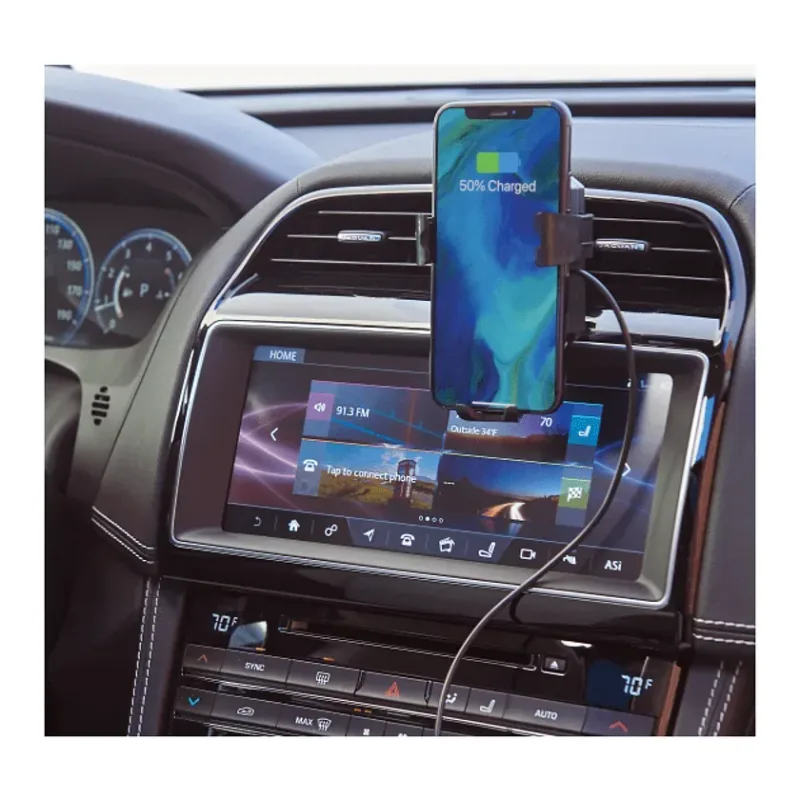 Custom Wireless Phone Mount with Detachable Charging Pad — view 3