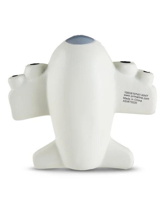 Prime Line Airplaine Shape Stress Ball