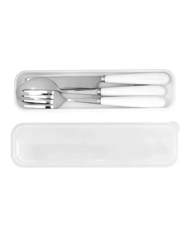 Prime Line Cutlery Set In Plastic Case