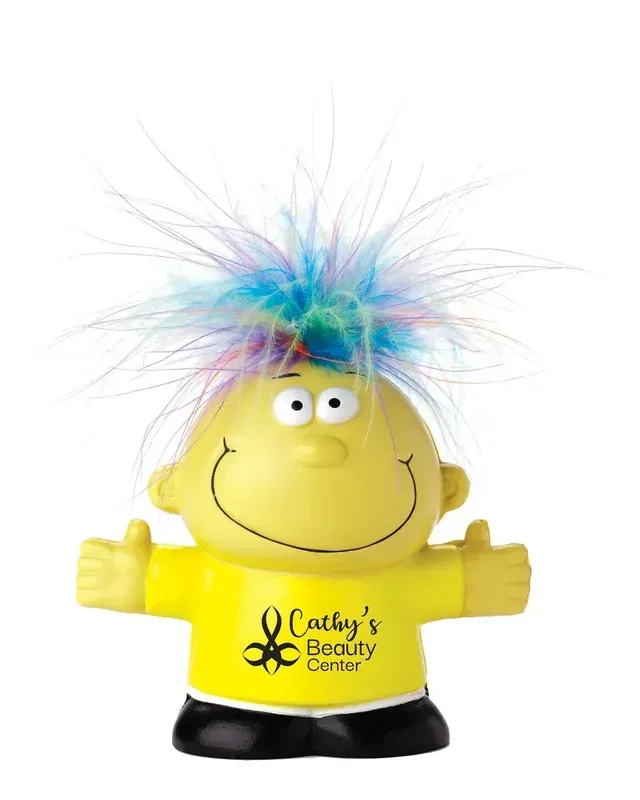 Prime Line Feel Great Silly Hair Talking Stress Ball