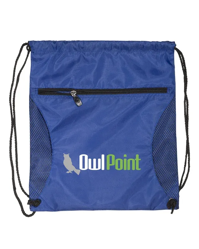 Prime Line Mesh Drawstring Backpack