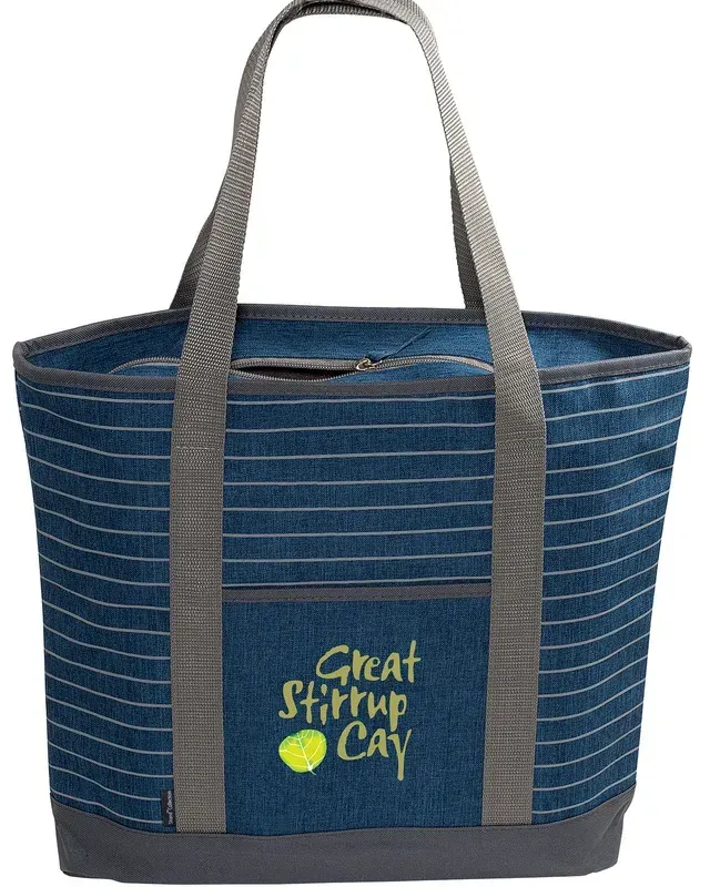 Prime Line Strand Snow Canvas Tote Bag