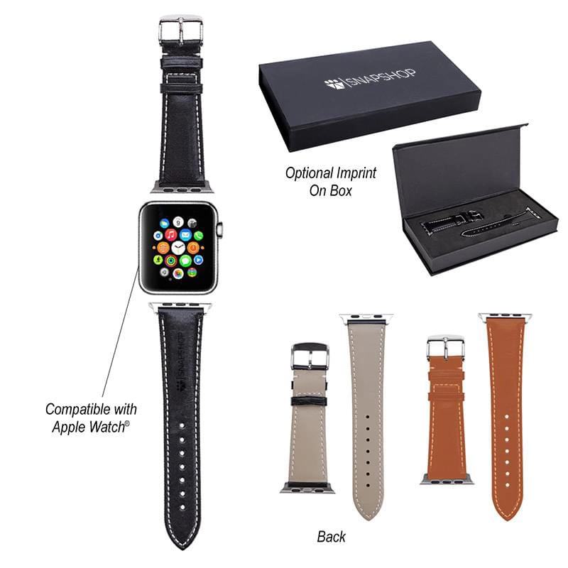 Prime Time Leather Watch Band