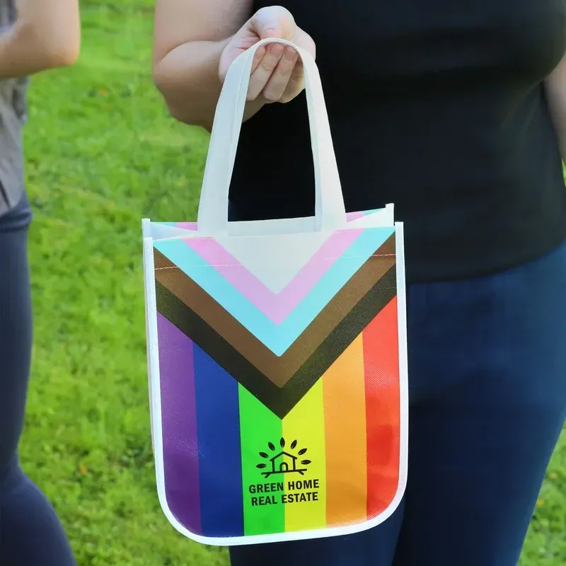 Progress Pride Laminated Fashion Tote Bag