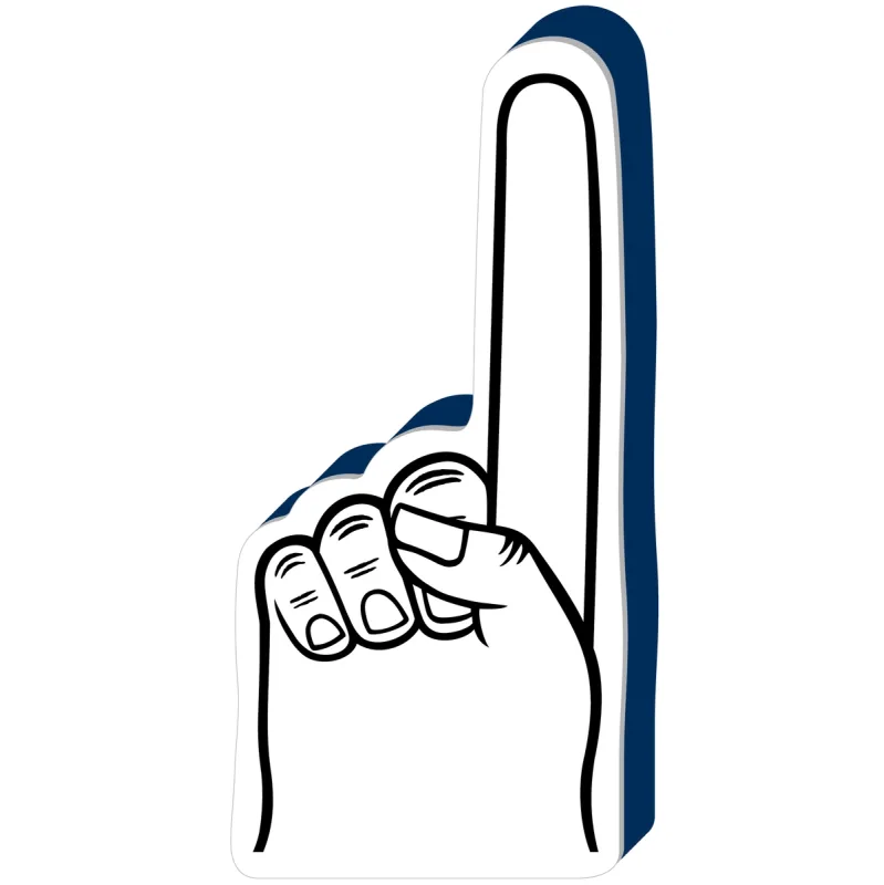 Promotional #1 Foam Spirit Finger - 16" (One Color Imprint) — view 16