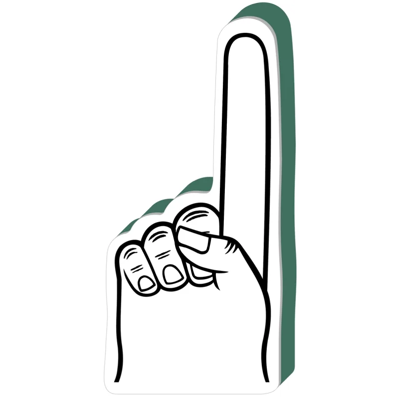 Promotional #1 Foam Spirit Finger - 16" (One Color Imprint) — view 4