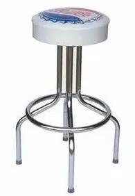 Counter Stool with Seat Logo