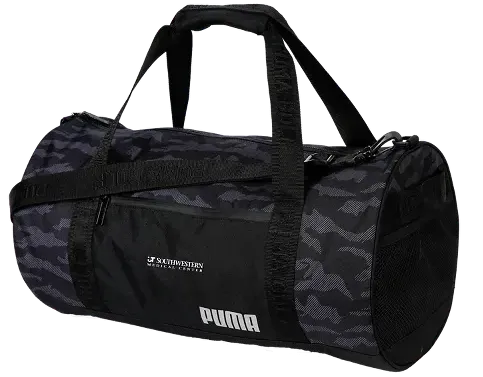 Personalized Puma Golf Barrel Bag (Black Camo)