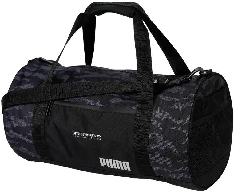 Personalized Puma Golf Barrel Bag (Black Camo) — view 2