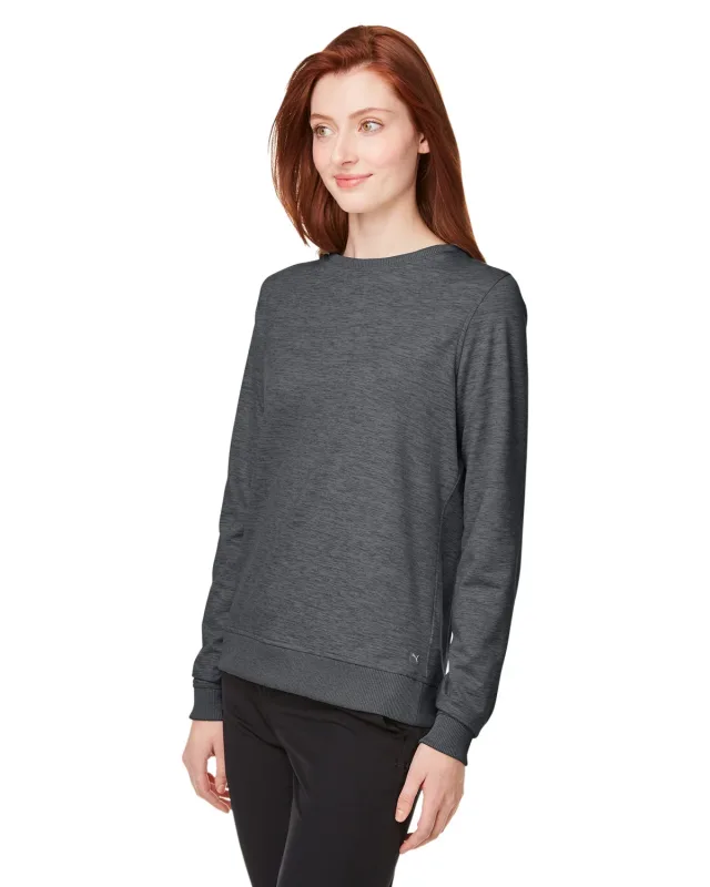 Puma Golf Ladies' Cloudspun Crewneck Sweatshirt — view 15