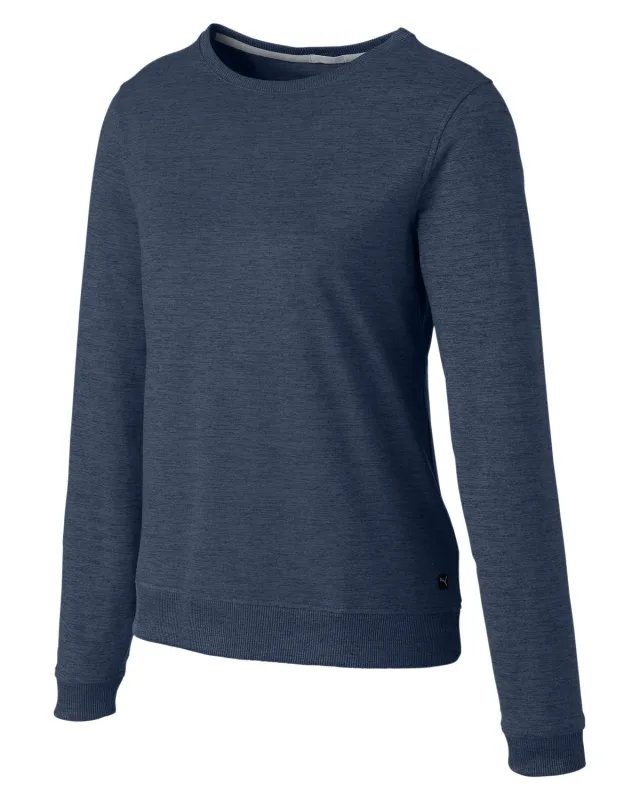 Puma Golf Ladies' Cloudspun Crewneck Sweatshirt — view 20