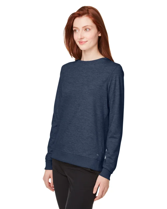 Puma Golf Ladies' Cloudspun Crewneck Sweatshirt — view 23