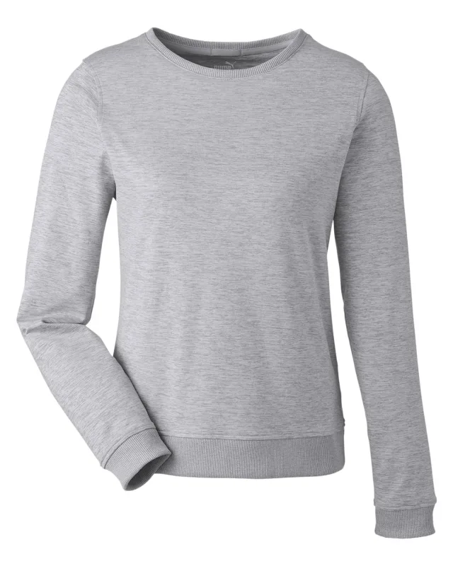 Puma Golf Ladies' Cloudspun Crewneck Sweatshirt — view 6
