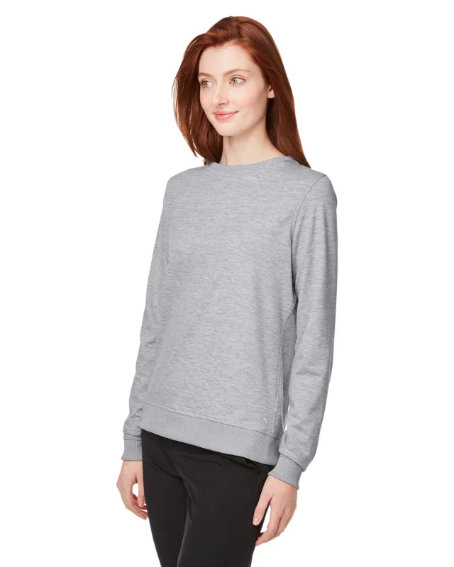 Puma Golf Ladies' Cloudspun Crewneck Sweatshirt — view 7