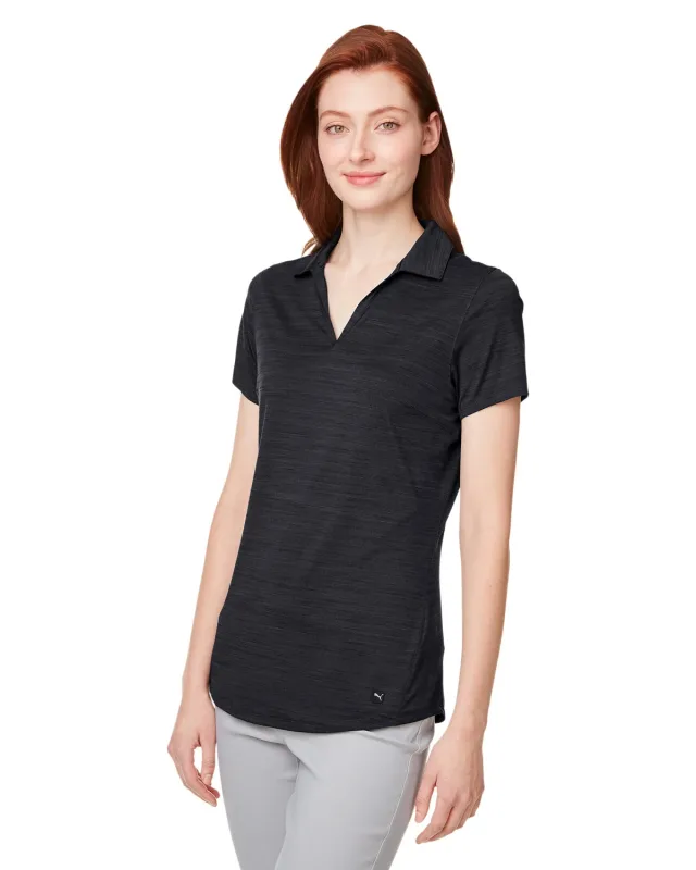 Puma Golf Ladies' Cloudspun Free V-Neck Polo — view 31